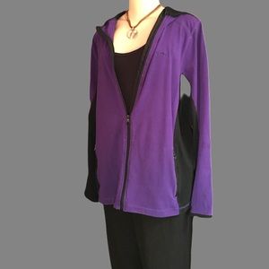 Perfectly purple Ralph Lauren hoodie jacket